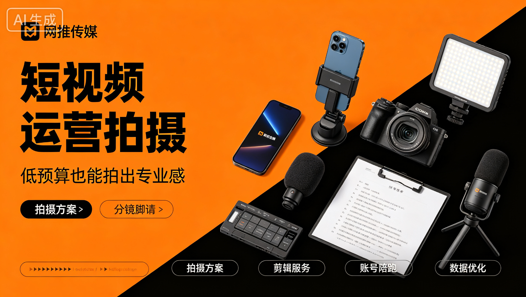 短视频运营内容策划 - 创意视频画面